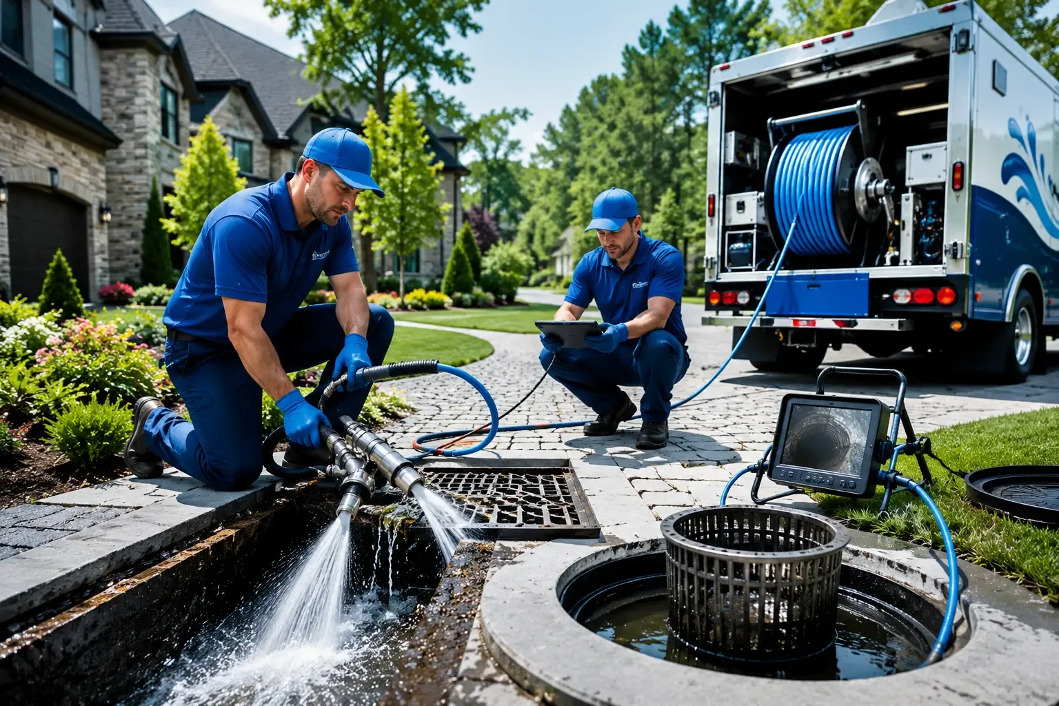 Local outdoor drain cleaning professionals in Roscoe, TX