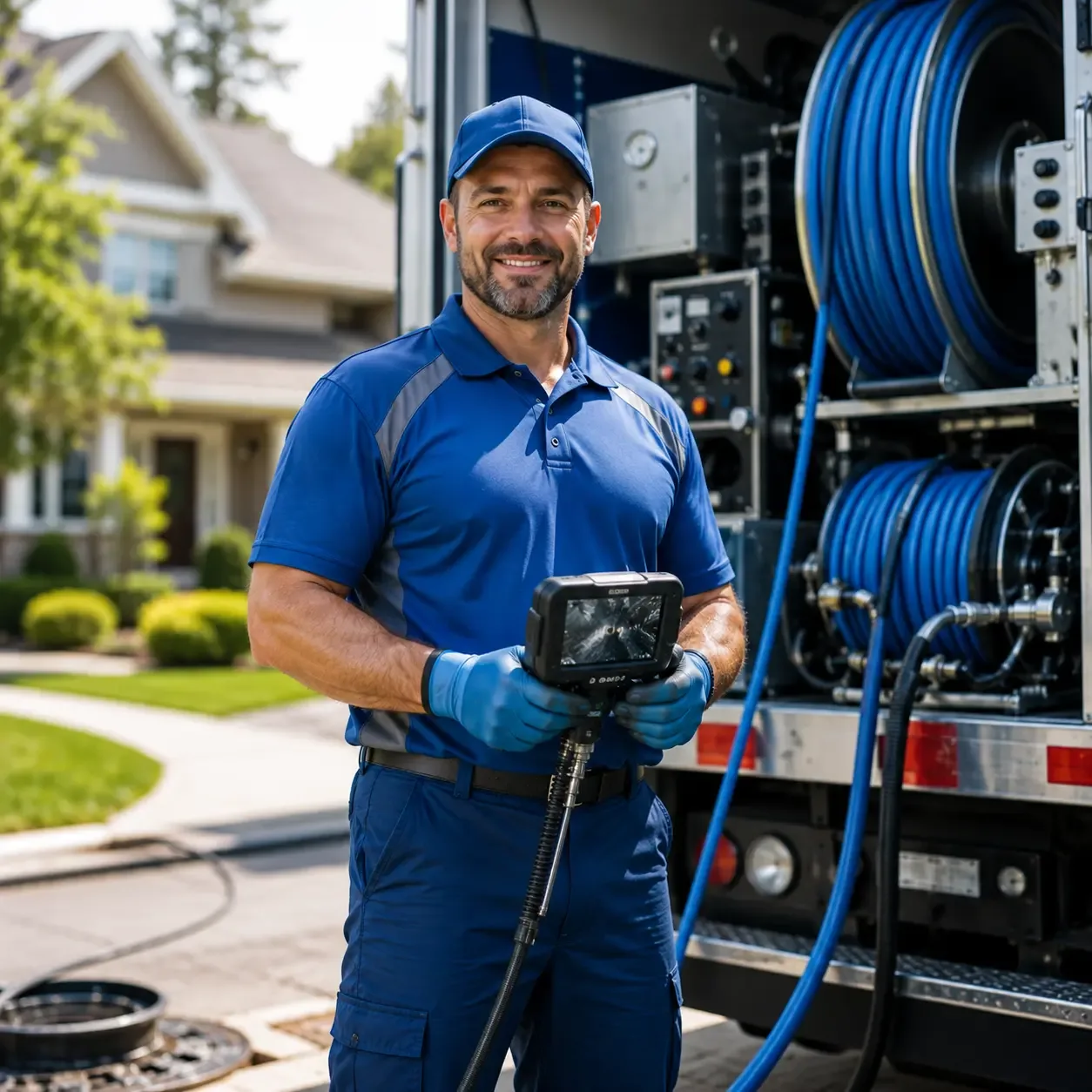 Local outdoor drain cleaning specialists in Roscoe, TX